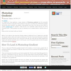 Photoshop Gradients