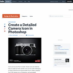 Create a Detailed Camera Icon in Photoshop