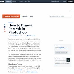 How to Draw a Portrait in Photoshop