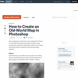 How to Create an Old-World Map in Photoshop