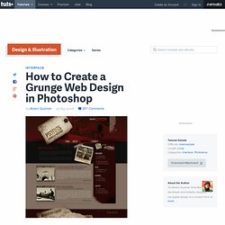 How to Create a Grunge Web Design in Photoshop