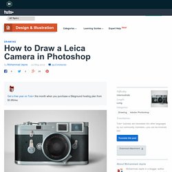How to Draw a Leica Camera in Photoshop