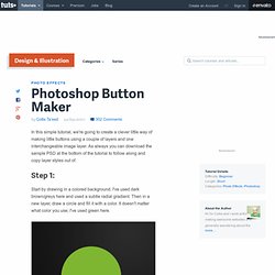 Photoshop Button Maker