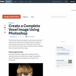 Create a Complete Vexel Image Using Photoshop