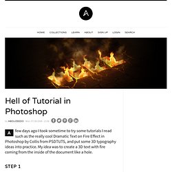 Hell of Tutorial in Photoshop