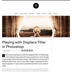Displace Filter in Photoshop