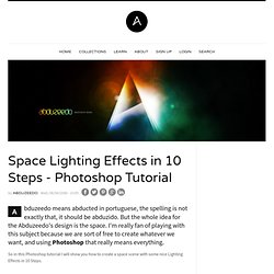 Space Lighting Effects in 10 Steps - Photoshop Tutorial