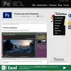 Débuter avec Adobe Photoshop CS6 : interface, panneaux