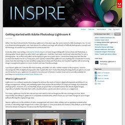 Getting started with Adobe Photoshop Lightroom 4