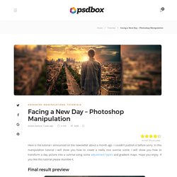 Facing a New Day – Photoshop Manipulation