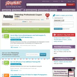 Photoshop Professionals Coupon Codes - all coupons, discounts and promo codes for photoshopuser