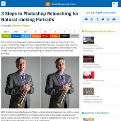 3 Steps to Photoshop Retouching for Natural Looking Portraits