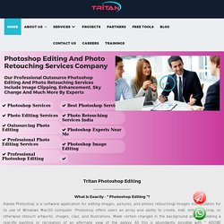 Photoshop Editing And Photo Retouching Services Company