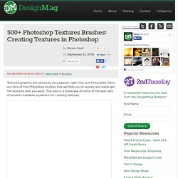 500+ Photoshop Textures Brushes: Creating Textures in Photoshop