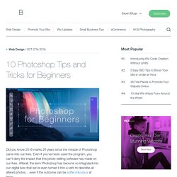 10 Photoshop Tips and Tricks for Beginners