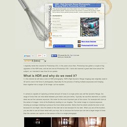 Photoshop HDR tutorial. hdri, High Dynamic Range Photography.