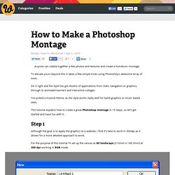 Photoshop Tutorial - How to Make a Photoshop Montage