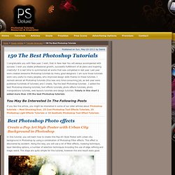 The 155 Best Photoshop tutorials and effects of 2009
