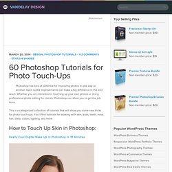 60 Photoshop Tutorials for Photo Touch-Ups