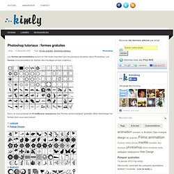 Photoshop tutoriaux : formes gratuits