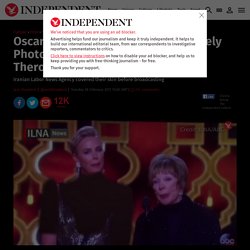 Oscars 2017: Iranian TV station crudely Photoshops clothes onto Charlize Theron and Anousheh Ansari