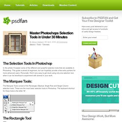 Master Photoshops Selection Tools in Under 30 Minutes