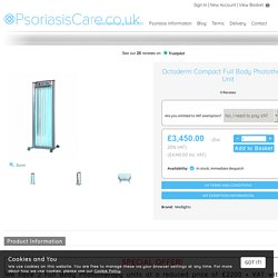 Octoderm Compact Full Body Phototherapy Unit - PsoriasisCare.co.uk