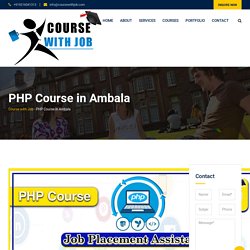 PHP Course in Ambala