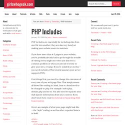 PHP Includes » tutorialtastic.co.uk