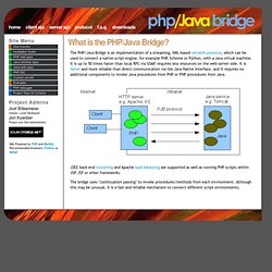 PHP/Java Bridge