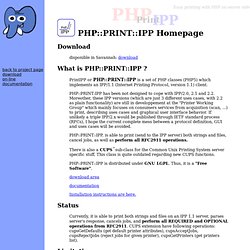 IPP Homepage