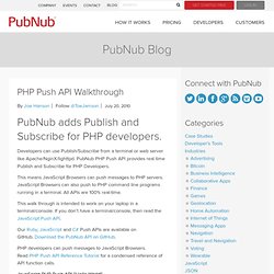 Blog Php Push Api Walkthrough