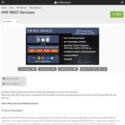 PHP REST Services