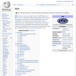 PHP