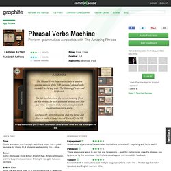 Phrasal Verbs Machine Educator Review