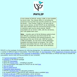 PHYLIP Home Page