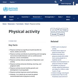 [WEB] Physical activity
