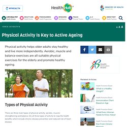 Physical Activity Is Key to Active Ageing