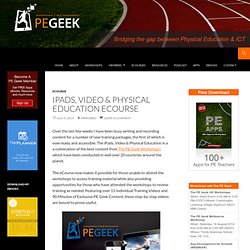iPads, Video & Physical Education eCourse