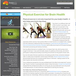 Physical Exercise and Brain Health, Help Your Brain Stay Sharp