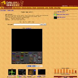 Powder Game - Free game site DAN-BALL