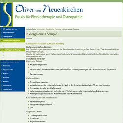 Physiotherapie von Neuenkirchen - Kiefergelenk Therapie (CMD) in Nürnberg