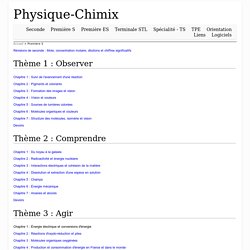 Physique-Chimix