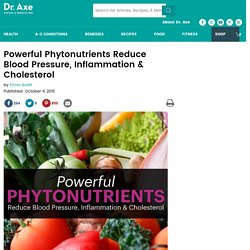Phytonutrients Reduce Blood Pressure & Inflammation