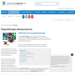 Phytothérapie (Herboristerie)