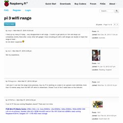 pi 3 wifi range