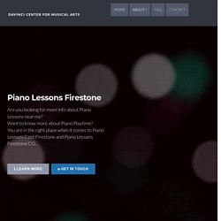 Piano Lessons Firestone