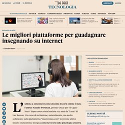 Le migliori piattaforme per guadagnare insegnando su internet