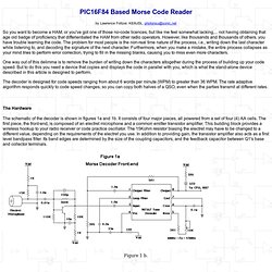PIC16F84 Based Morse Code Reader - Мозилин фајерфокс (Mozilla Firefox)