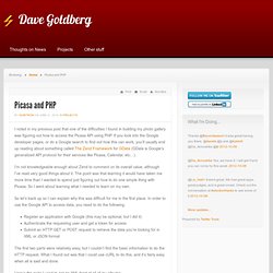 Picasa and PHP